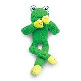 Brinquedo De Pelucia Sapo Bichinho Mordedor Interativo Para Cães Pet Com Apito Som