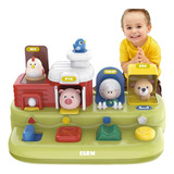 Brinquedo Educativo De Apertar Sensorial Montessori Animais