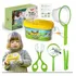 Brinquedo Educativo Exploração Natureza De Insetos E Pinça