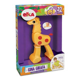 Brinquedo Educativo Infantil Gina Girafa   Elka