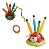 Brinquedo Educativo Joaninha Pula Jump Exercícios 3 Em 1