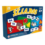 Brinquedo Educativo Jogo Silabas