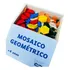 Brinquedo Educativo   Mosaico Geométrico 100 Peças Cx De Madeira Criatividade Toy Trade