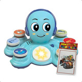 Brinquedo Educativo Polvo Musical Interativo Luzes Babyland