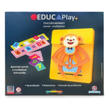 Brinquedo Educativo Teacher Monkey