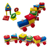 Brinquedo Educativo Trem Pedagogico