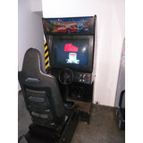 Brinquedo Eletrônico Fliperama Arcade Simulador De Carros