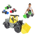 Brinquedo Escavadeira Trator Infantil