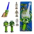 Brinquedo Espada Luminosa Musical Ben 10 3 Aliens Omnitrix Cor Verde