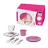 Brinquedo Faz De Conta Micro ondas Rosa Com Som Ta Te Ti