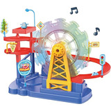 Brinquedo Ferris Wheel Roller Coaster Slide Spinning Track R