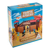 Brinquedo Forte Apache Batalha Junior Gulliver