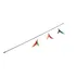 Brinquedo Gatos Vara Varinha Com Pena Pet Games Flying Cat Cor Variado