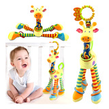 Brinquedo Girafa Pelucia Chocalho