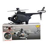 Brinquedo Helicoptero Soldado De