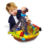 Brinquedo Infantil Barco Pirata