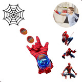 Brinquedo Infantil Luva Homem Aranha Lança Teia Spider Man