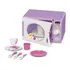 Brinquedo Infantil Microondas 1 0 C Som Calesita Tateti Cor Rosa