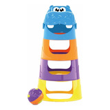 Brinquedo Infantil Torre Hipopotamo
