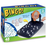 Brinquedo Jogo De Bingo 48 Cartelas Infantil Diversão Nig