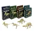 Brinquedo Kit 4 Dinossauros Fósseis Esqueleto Montar Mini