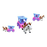 Brinquedo Linda Carruagem Cavalo