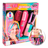Brinquedo Mechas Coloridas Kit