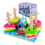 Brinquedo Mickey Pedagogico Disney Aramado Encaixe Forma Cor Cor Colorido