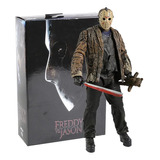 Brinquedo Modelo De Boneco De Ação Neca Freddy Versus Jason