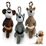 Brinquedo Mordedor Pelucia Galo