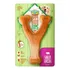 Brinquedo Osso Bamboo Sabor Bacon Forquilha Pequeno Truqys Cor Marrom