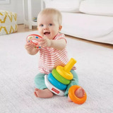 Brinquedo Para Bebês Priramide De Argolas Fisher price