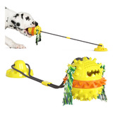Brinquedo Para Cães Com Bola De Som Com Ventosa