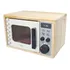 Brinquedo Pedagógico Cozinha Microondas Forno Infantil Cor Branco
