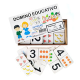 Brinquedo Pedagogico Domino Educativo