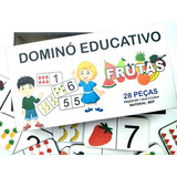 Brinquedo Pedagogico Domino Educativo