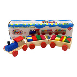 Brinquedo Pedagogico Educativo Trenzinho