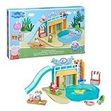 Brinquedo Peppa Pig Parque Aquático Da Peppa - 2 Figuras E Acessórios - F6295 - Hasbro