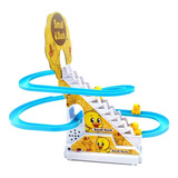 Brinquedo Pista Patinho Pato Escorrega Som Musical Infantil