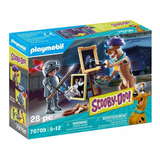 Brinquedo Playmobil Scoobydoo Aventura Cavaleiro Negro 70709