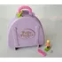 Brinquedo Polly Pocket Maleta Lilás Ski Blue Bird 1996