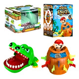 Brinquedo Pula Pirata Crocodilo