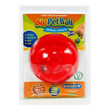 Brinquedo Recheável Cachorro Pet Games Pet Ball   Big Cor Vermelho E Azul