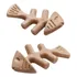 Brinquedo Roer Benebone Fishbone Puppy 2-pack Cães Filhotes