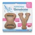 Brinquedo Roer Benebone Puppy   Pack Bacon P  Cães Filhotes Cor Marrom