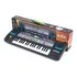 Brinquedo Teclado Piano C/ Microfone Fonte 37 Teclas Bivolt