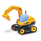 Brinquedo Trator Escavadeira Articulavel