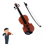 Brinquedo Violino De Plastico