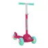 Brinquedos Bandeirante Skatenet Infantil Led Ajustavel Cor Rosa Lisa