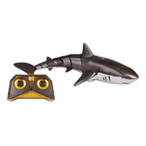 Brinquedos De Barco De Tubarão Rc Para Meninos Com Preto